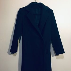 Vintage Fairbrooke Sz SM 100% long wool coat